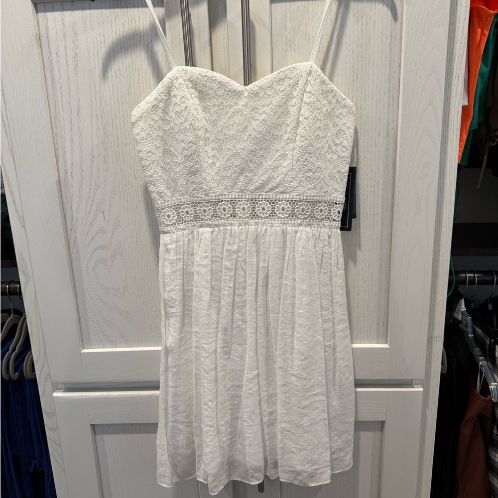 White Lace Kids Dress